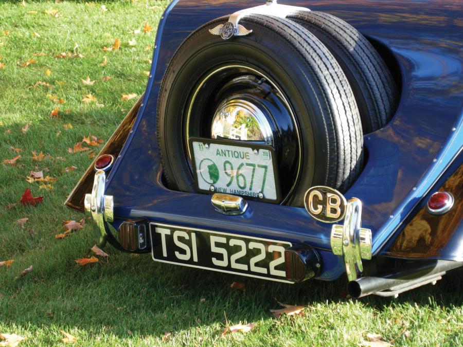  Morgan Plus 4 Drophead Coupe 1952 года  (фото 5 из 9)
